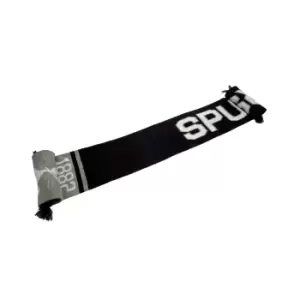 Tottenham Hotspur FC Official Scarf (One Size) (Black)