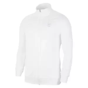 2020-2021 France Nike Anthem Jacket (White) - Kids