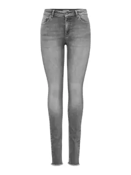 ONLY Onlblush Mid Ankle Skinny Fit Jeans Women Grey