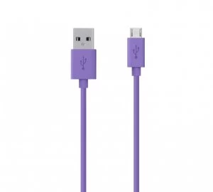 Belkin 2m Micro USB Cable Purple
