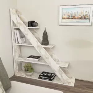 Pisagor Corner Bookcase Shelving Unit