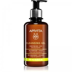 Apivita Cleansing Propolis & Lime Cleansing Gel for Oily and Combination Skin 200ml