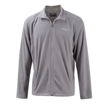 Donnay Full Zip Fleece Jacket Mens - Pearl Grey