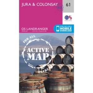 Jura & Colonsay by Ordnance Survey (Sheet map, folded, 2016)