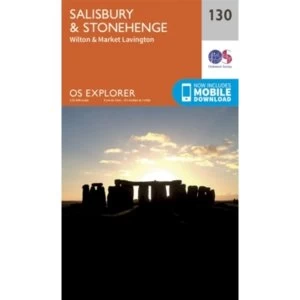Salisbury and Stonehenge by Ordnance Survey (Sheet map, folded, 2015)