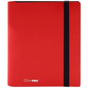 Ultra Pro Eclipse 4-Pocket Pro-Binder - Apple Red