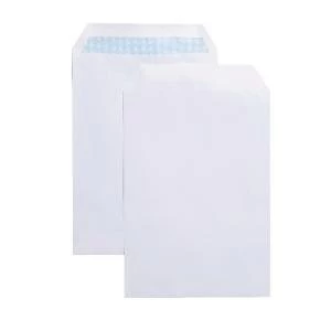 Q-Connect C5 Envelopes Pocket Self Seal 90gsm White Pack of 500 2898