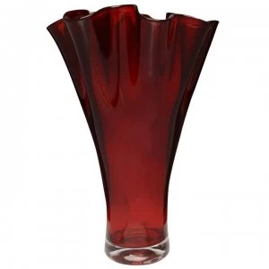 Biba Handkerchief plum vase 30cm