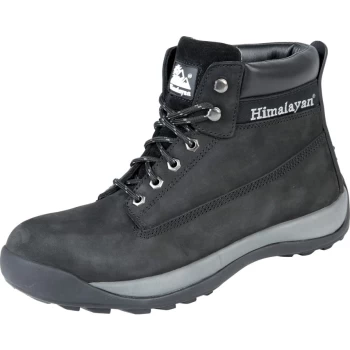 5140 Iconic Nubuck Black Safety Boots - Size 6