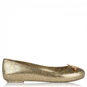 Vivienne Westwood X Melissa Space Love Pumps - Gold Glitter