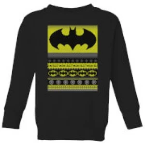 Batman Kids Christmas Sweatshirt - Black - 7-8 Years