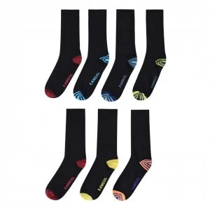 Kangol Formal Socks 7 Pack - Week