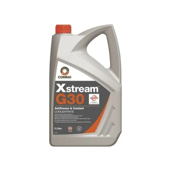Xstream G30 Antifreeze & Coolant - Concentrated - 5 Litre - XSR5L - Comma