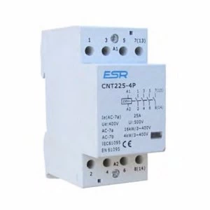 ESR 25A 4 Pole Contactor Module For Domestic Consumer Units