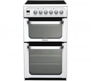 Hotpoint HUE52PS 50cm Electric Ceramic Cooker