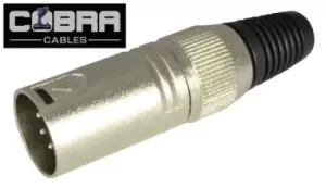 Cobra XLR DMX Connector Male 5 Pin