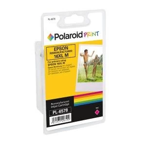 Polaroid Epson 16XL Compatible Inkjet Cartridge Magenta T163340-COMP