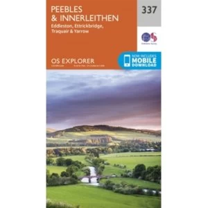 Peebles and Innerleithen by Ordnance Survey (Sheet map, folded, 2015)