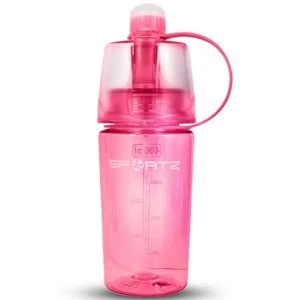 Aquarius SportZ 400ml Travel Water Bottle with Spray Function - Pink