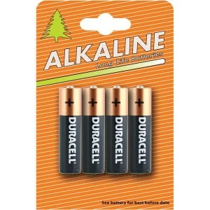 Duracell AA Plus Power Battery Alkaline 1.5V Pack of 4