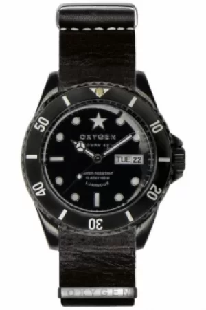 Mens Oxygen Diver Vintage Watch EX-DV-CAT-42-NL-BL