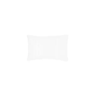 DKNY Chenille Stripe Standard Pillowcase, White