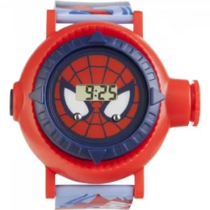 Childrens Character Marvel Ultimate Spiderman Projection Watch