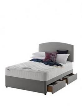 Rest Assured Eton Memory 800 Divan Bed With Storage Options - Medium