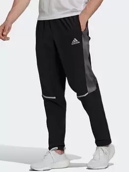 adidas Own The Run Colorblock Joggers, Black Size XL Men