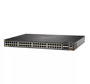 HPE Aruba 6200F 48G Class4 PoE 4SFP+ 370W - Managed - L3 - Gigabit Ethernet (10/100/1000) - Power over Ethernet (PoE) - Rack mounting - 1U (JL727A)