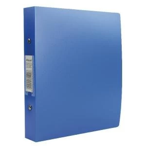 Rexel Budget 2 Ring Binder Polypropylene A5 Blue Pack of 10 13428BU