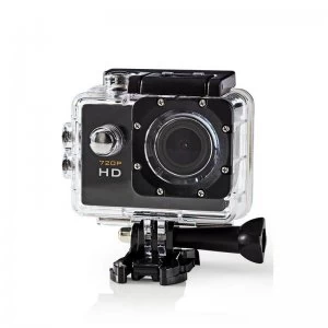 Nedis HD 720p Action Cam with Waterproof Case
