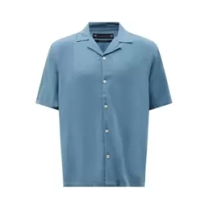AllSaints AllSaints Venice Short Sleeve Shirt Mens - Blue