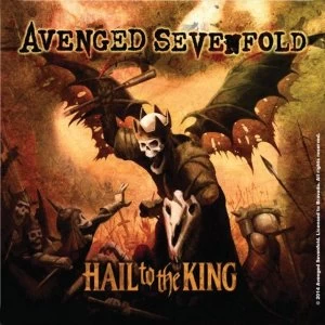Avenged Sevenfold - Hail to the King Single Cork Coaster