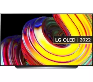 65" LG OLED65CS6LA Smart 4K Ultra HD OLED TV with Google Assistant & Amazon Alexa, Silver/Grey,Black
