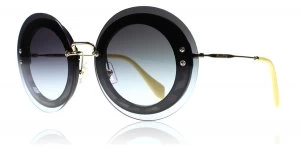 Miu Miu Reveal Sunglasses Black / Print U6E5DI 64mm