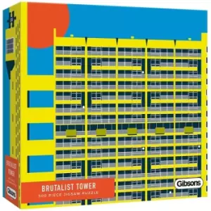 Brutalist Tower Jigsaw Puzzle - 500 Pieces