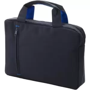 Bullet Detroit Conference Bag (Pack Of 2) (33.5 x 6 x 24cm) (Solid Black/Royal Blue)