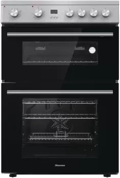 Hisense HDE3211BXUK Double Oven Electric Cooker