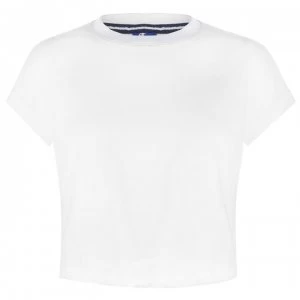 Champion Tie Side T Shirt - WHITE