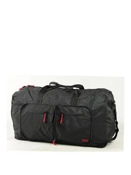 Rock Luggage Small Foldaway Holdall - Black