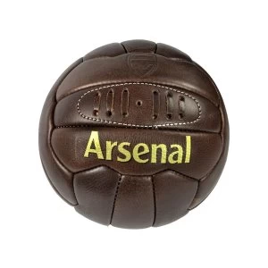 Arsenal Retro Heritage Leather Ball Size 5