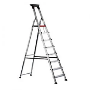 GPC Ladder 8 Steps Aluminium Capacity: 150 kg