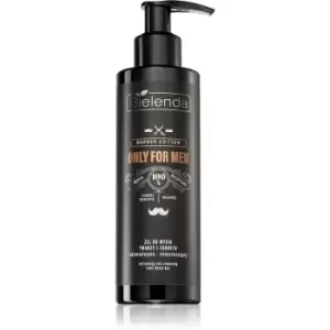 Bielenda Only For Him Barber Edition Washing Gel for Face and Beard 190 g