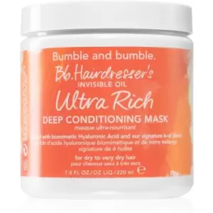 Bumble and bumble Hairdresser's Invisible Oil Ultra Rich Deep Mask Nourishing Mask for Dry Hair 200ml