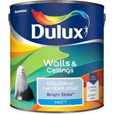 Dulux Walls & Ceilings Bright Skies Matt Emulsion Paint 2.5L