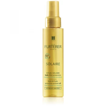 Rene Furterer Solaire Protective Oil for Hair Damaged by Chlorine, Sun & Salt 100ml