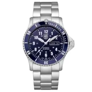 Luminox Sport Timer 0920 Series Automatic Blue Dial Silver Stainless Steel Bracelet Mens Watch XS.0924