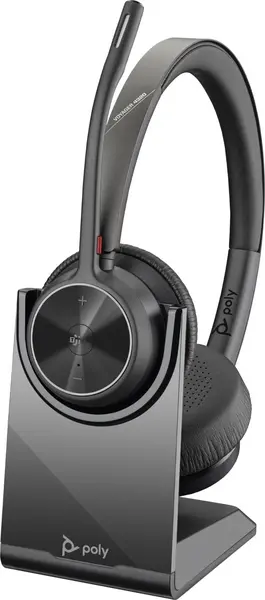 POLY Voyager 4320 Headset with charge stand