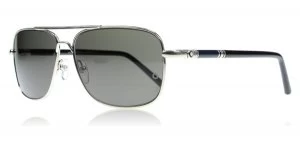 Mont Blanc 508S Sunglasses Silver / Black 16A 60mm